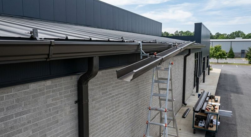 Industrial Gutter Installation in Mcdonough, GA