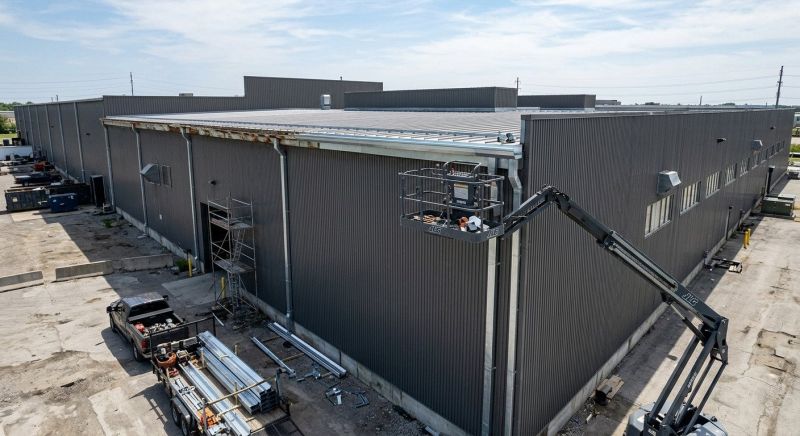 Industrial Gutter Installation in Clarksville, TN