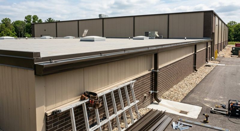 Industrial Gutter Replacement in Roseville, CA