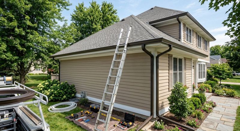 Metal Downspout Installation in Mcdonough, GA