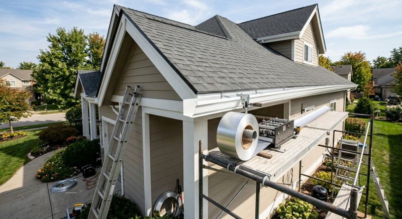 Steel Gutter Installation in Everett, WA